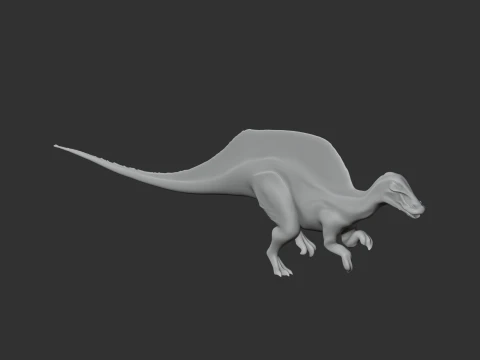 Ouranosaurus 3D Model