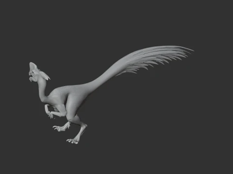 Oviraptor 3D Model