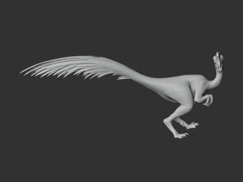 Oviraptor 3D Model