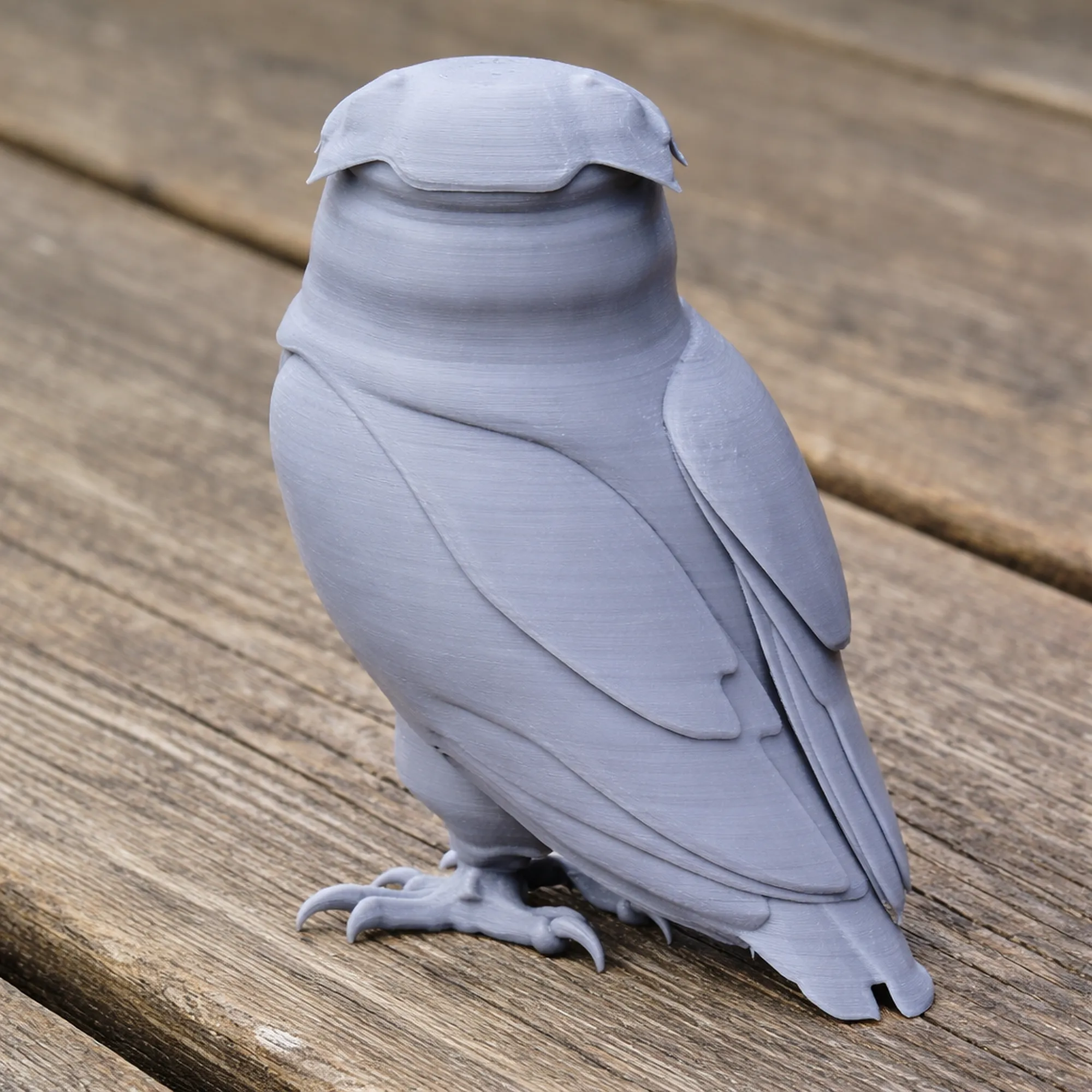 Owl 3D Model .c4d .max .obj .3ds .fbx .stl .blend 