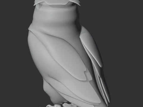 Owl 3D Model