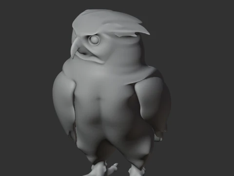 Owl 3D Model