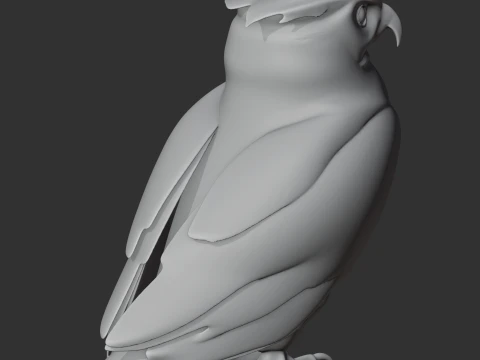 Owl 3D Model