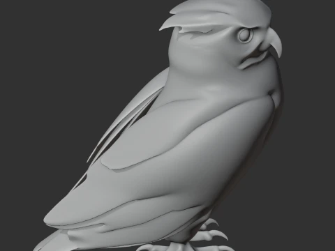 Owl 3D Model