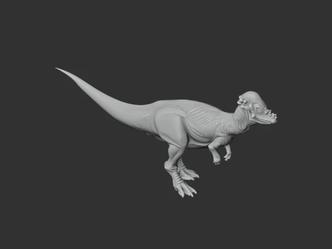 Pachycephalosaurus 3D Model