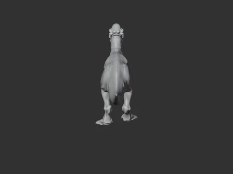 Pachycephalosaurus 3D Model