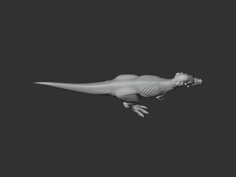 Pachycephalosaurus 3D Model