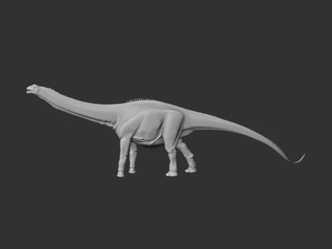 Pakisaurus 3D Model
