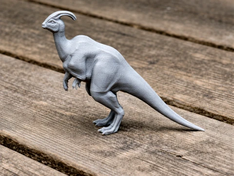 Parasaurolophus 3D Model
