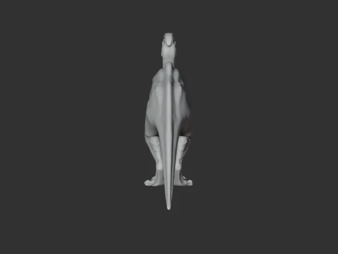 Parasaurolophus 3D Model
