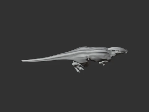 Parasaurolophus 3D Model
