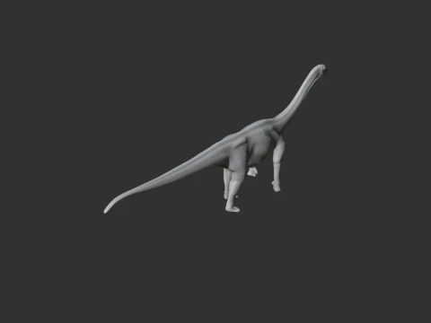 Patagosaurus 3D Model
