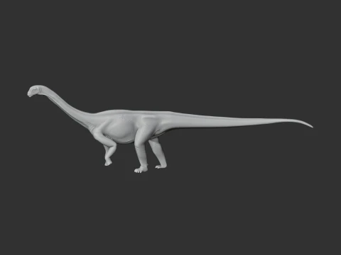 Patagosaurus 3D Model
