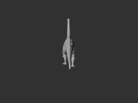 Patagosaurus 3D Model