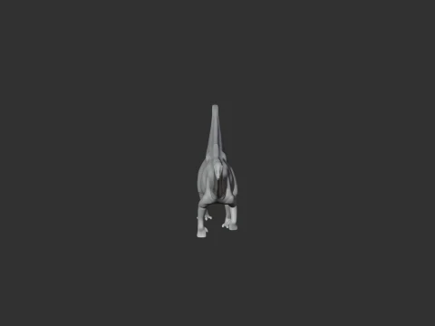 Patagosaurus 3D Model