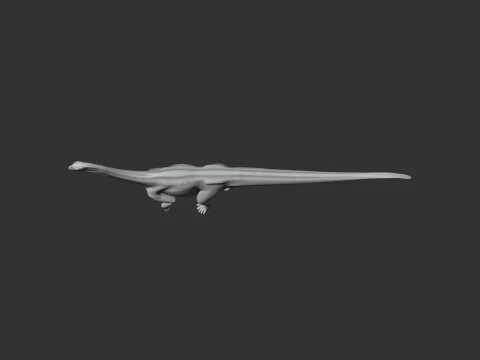 Patagosaurus 3D Model