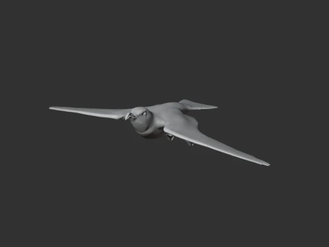 Petrel 3D Model