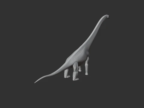 Petrobrasaurus 3D Model
