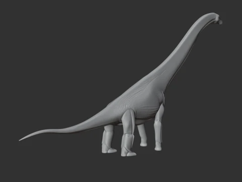Petrobrasaurus 3D Model