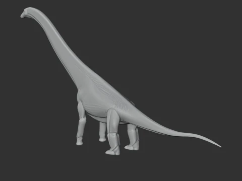 Petrobrasaurus 3D Model