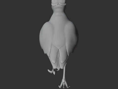 Plover 3D Model