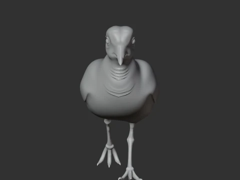 Plover 3D Model