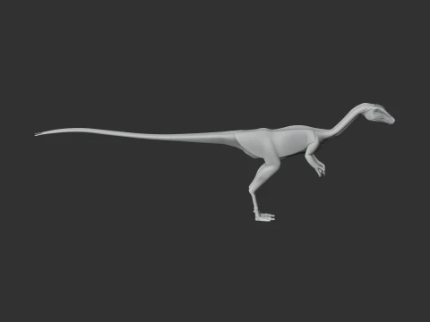 Procompsognathus 3D Model