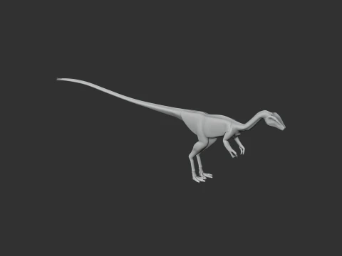 Procompsognathus 3D Model