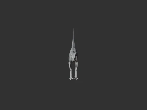 Procompsognathus 3D Model