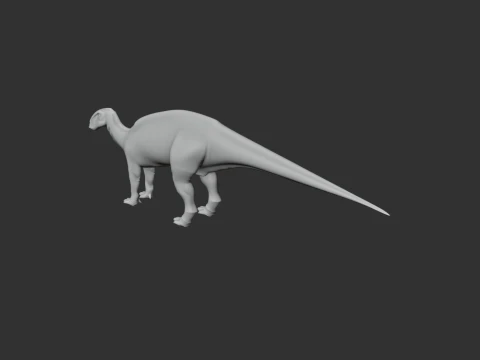 Protohadros 3D Model