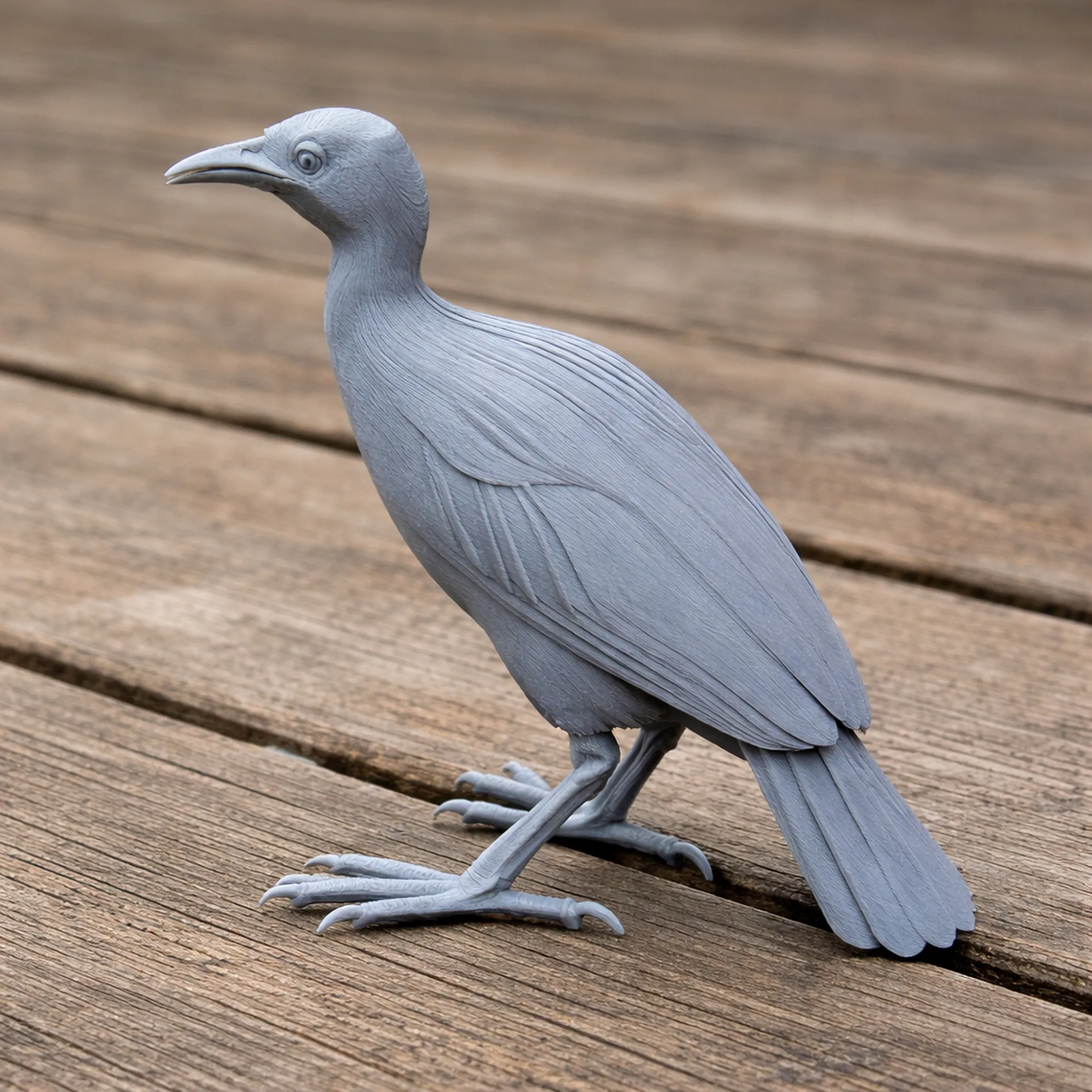 Rail Bird 3D Model .c4d .max .obj .3ds .fbx .stl .blend 