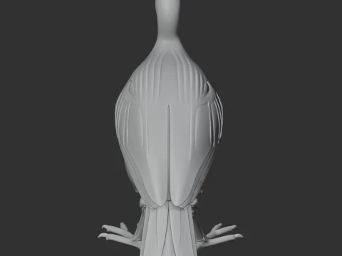 Rail Bird 3D Model