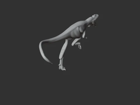 Raptorex 3D Model