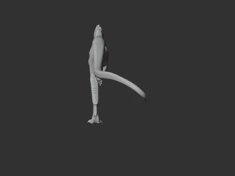 Raptorex 3D Model