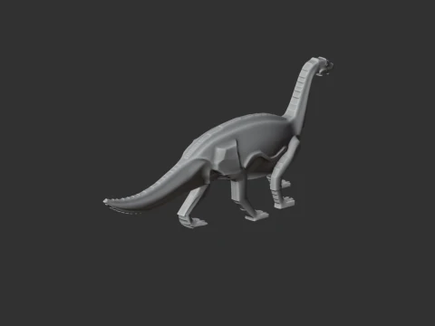 Riojasaurus 3D Model
