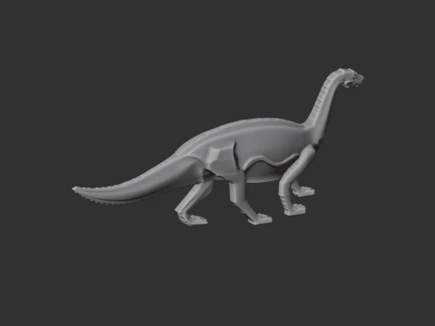 Riojasaurus 3D Model