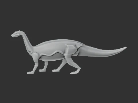 Riojasaurus 3D Model
