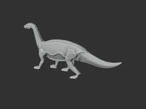 Riojasaurus 3D Model