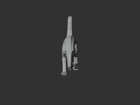 Riojasaurus 3D Model