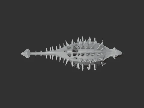 Saichania 3D Model