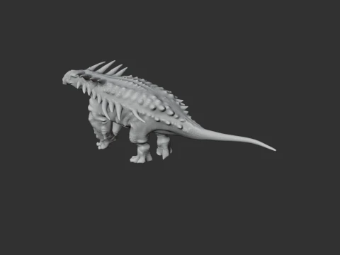 Sauropelta 3D Model