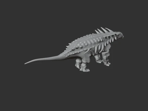 Sauropelta 3D Model