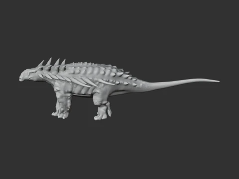 Sauropelta 3D Model