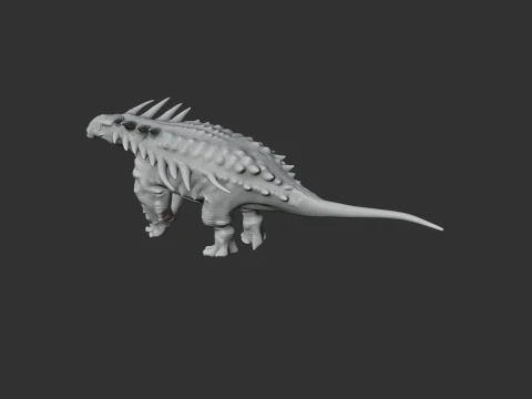 Sauropelta 3D Model