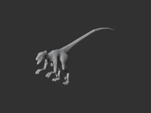 Saurornithoides 3D Model