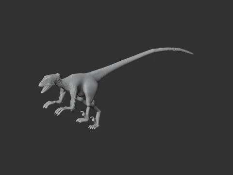 Saurornithoides 3D Model