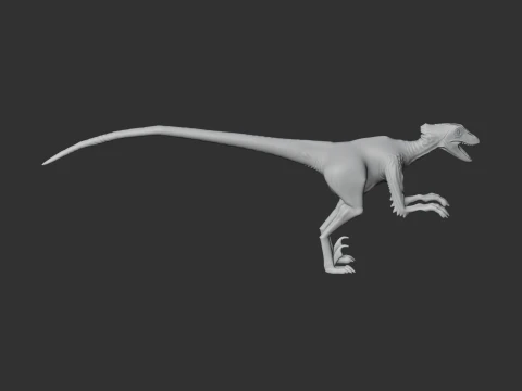 Saurornithoides 3D Model