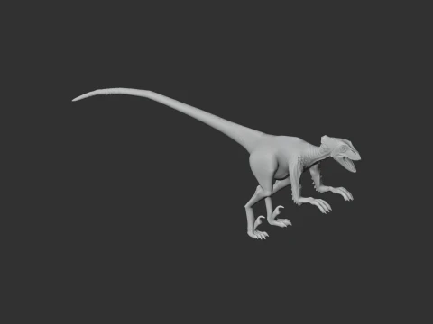 Saurornithoides 3D Model