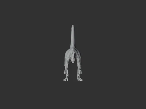 Saurornithoides 3D Model