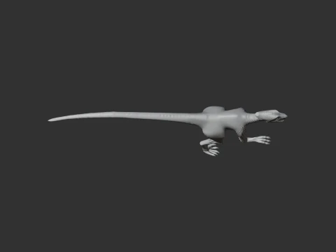 Saurornithoides 3D Model